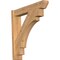 Ekena Millwork Merced Slat Smooth Outlooker, Western Red Cedar, 5 1/2"W x 28"D x 28"H OUT06X28X28MRC06SWR - alternate 1